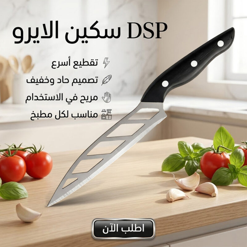 سكين الايرو DSP - سكين مطبخ احترافية لتجهيز الطعام بسهولة - 1