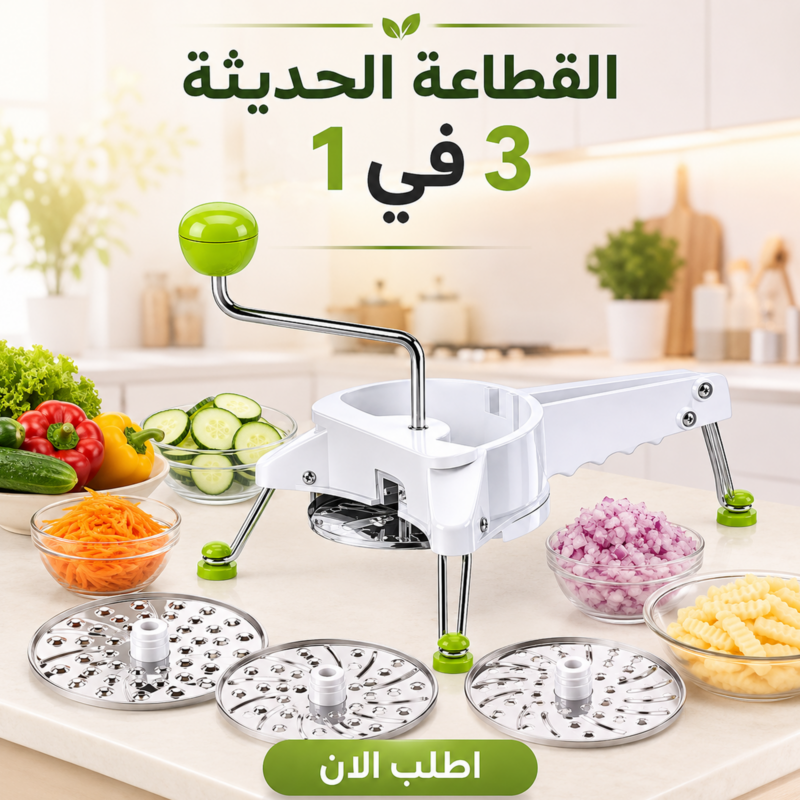 القطاعة الحديثة 3 في 1 - راحة وسرعة في مطبخك! - 1