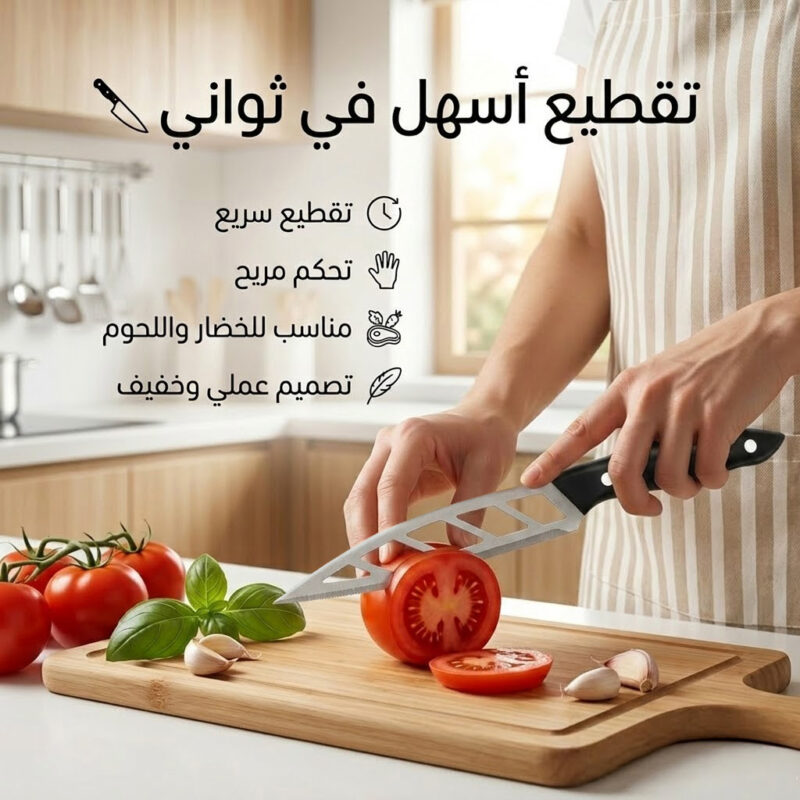 سكين الايرو DSP - سكين مطبخ احترافية لتجهيز الطعام بسهولة - 2