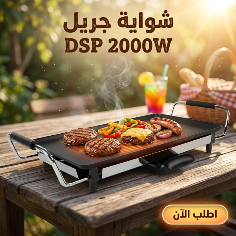 شواية جريل DSP الكهربائية 2000W – أفضل اختيار لمطبخك - 1