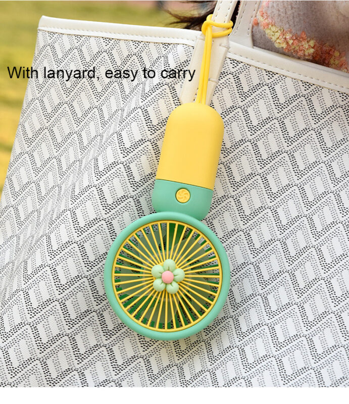 مروحة محمولة Mini Fan بكشاف - حار الصيف بارد معانا! - 3